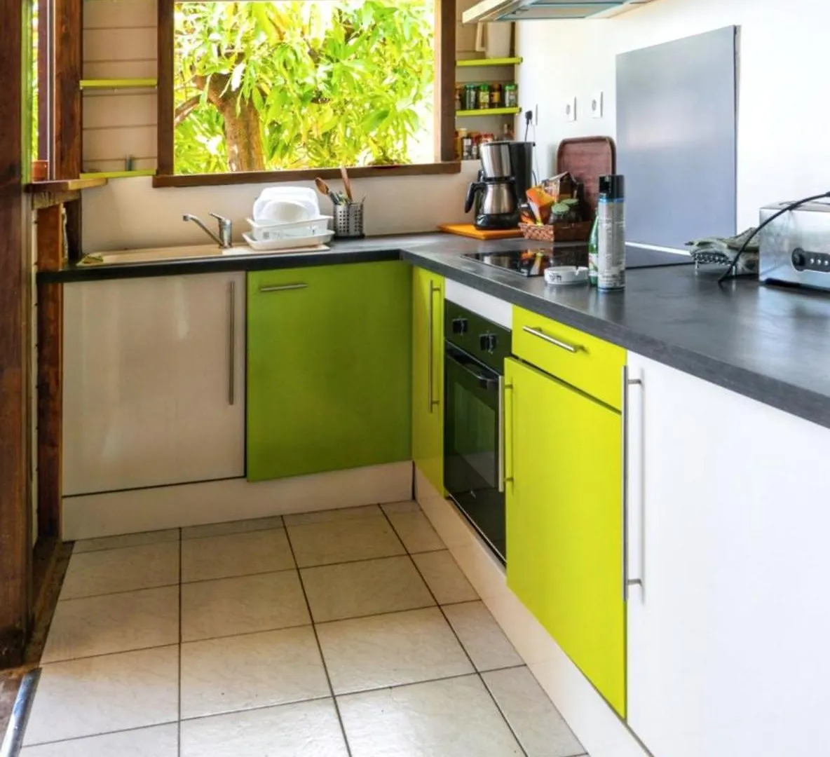 Bungalow Confortable Avec Vue Mer A Bouillante